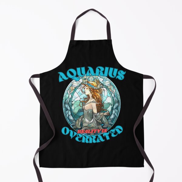 Item preview, Aquarius: Reality Is Overrated. aquarius birthday designed and sold by ZodiacWonders.