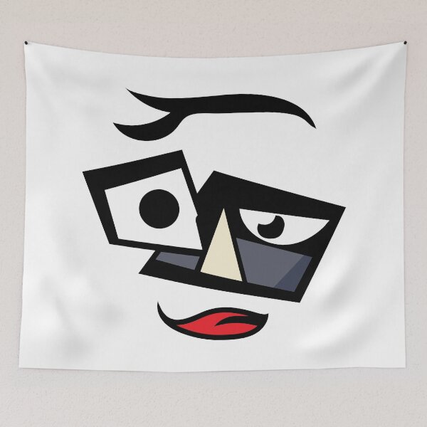 Item preview, abstract face art designed and sold by nongengz.