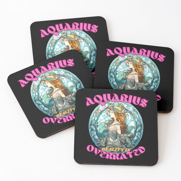 Item preview, Aquarius: Reality Is Overrated. aquarius february designed and sold by ZodiacWonders.