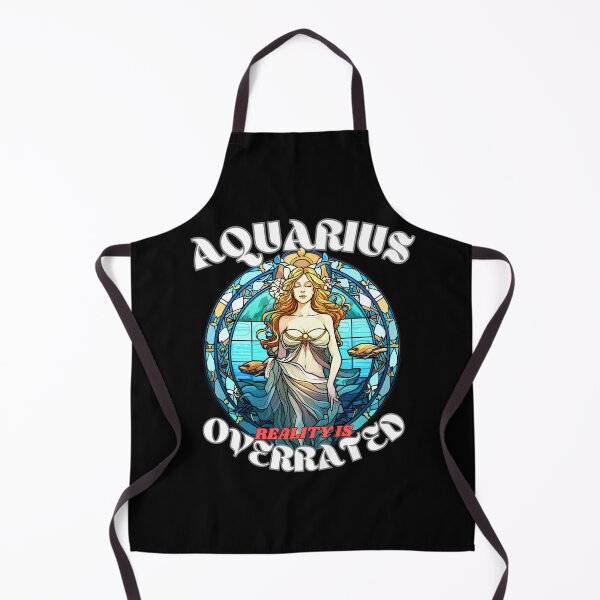 Item preview, Aquarius: Reality Is Overrated. cute aquarius designed and sold by ZodiacWonders.