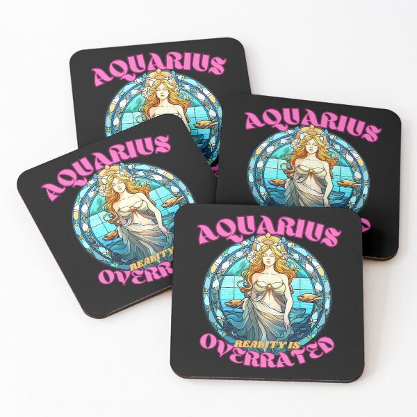 Item preview, Aquarius: Reality Is Overrated. Aquarius moon designed and sold by ZodiacWonders.