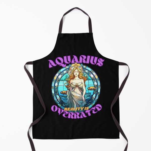 Item preview, Aquarius: Reality Is Overrated. aquarius facts designed and sold by ZodiacWonders.