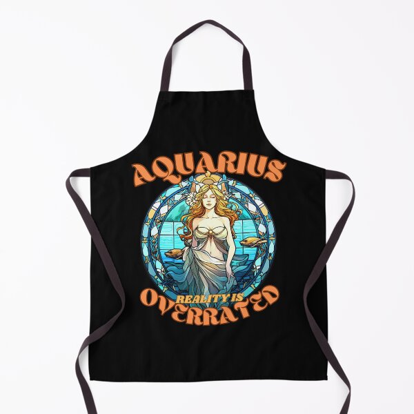 Item preview, Aquarius: Reality Is Overrated. aquarius horoscope designed and sold by ZodiacWonders.