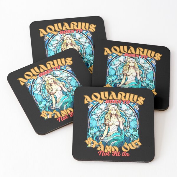 Item preview, Aquarius: Born To Stand Out, Not Fit In. aquarius sign designed and sold by ZodiacWonders.