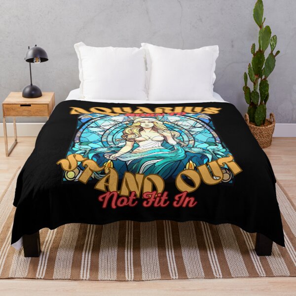 Item preview, Aquarius: Born To Stand Out, Not Fit In. aquarius sign designed and sold by ZodiacWonders.