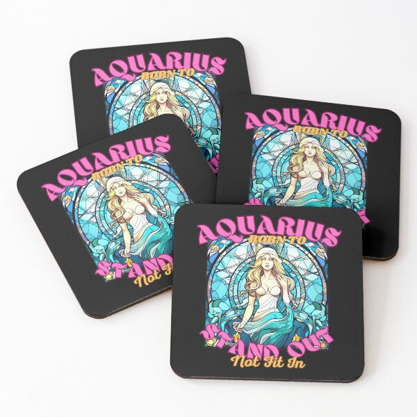 Item preview, Aquarius: Born To Stand Out, Not Fit In. aquarius february designed and sold by ZodiacWonders.