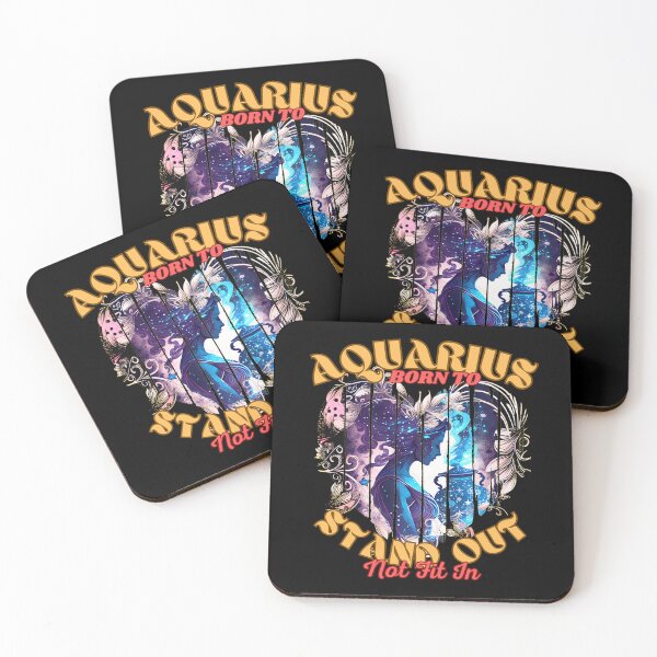 Item preview, Aquarius: Born To Stand Out, Not Fit In. aquarius january designed and sold by ZodiacWonders.