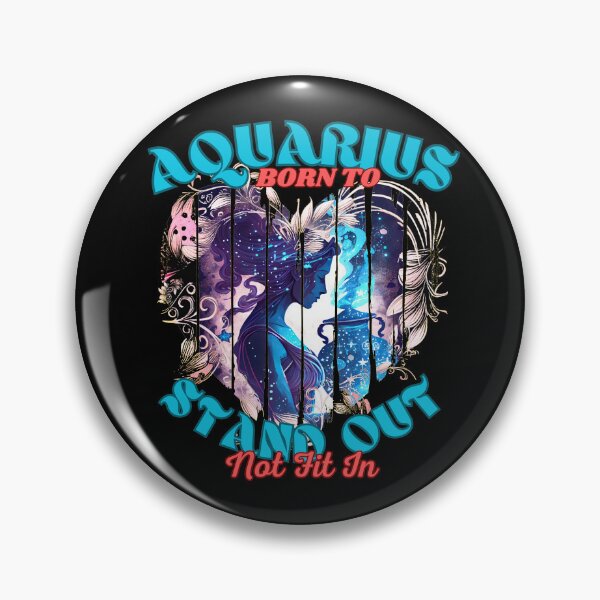 Item preview, Aquarius: Born To Stand Out, Not Fit In. aquarius constellation designed and sold by ZodiacWonders.