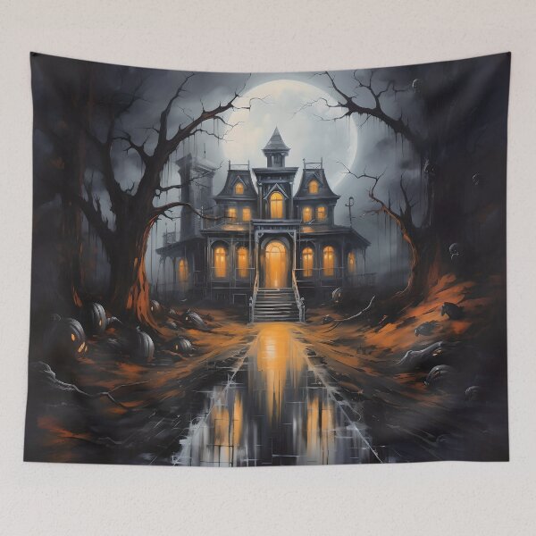 Item preview, Pumpkin Pathway: The Ghostly Guard designed and sold by Viktor Surzhko.