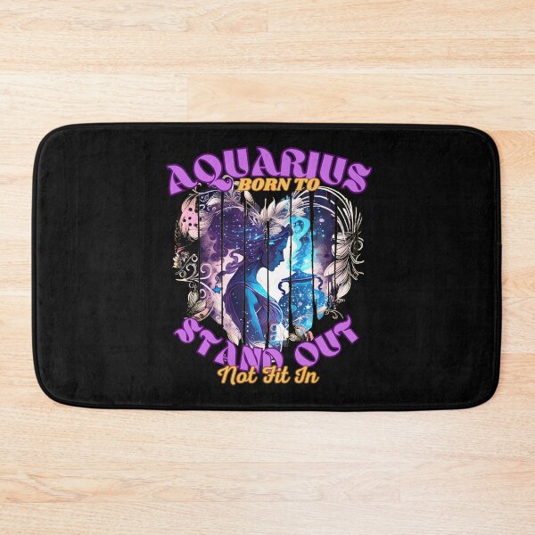 Item preview, Aquarius: Born To Stand Out, Not Fit In. aquarius facts designed and sold by ZodiacWonders.