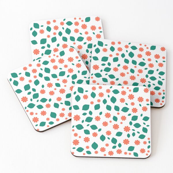 Item preview, leaf and flower patern designed and sold by RecoveryTees.