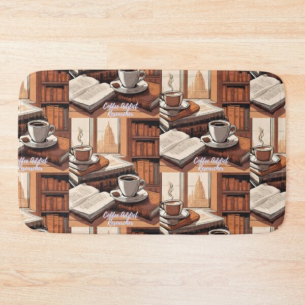 Item preview, Coffee addict Researcher -  Research scholar phd themed gifts designed and sold by RebelliousRosee.