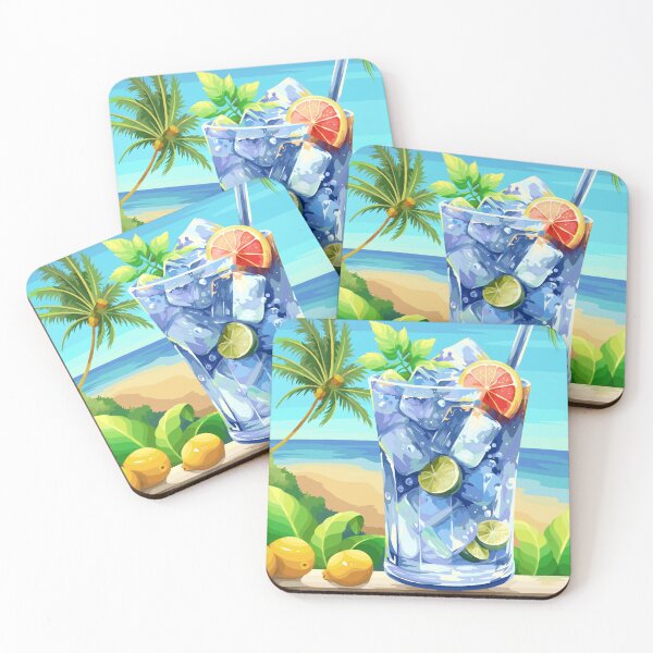 Item preview, Tropical Drink Painting designed and sold by Black-Orc.