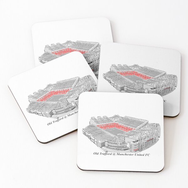 Artikelvorschau, Zeichnung/Skizze des Old Trafford Stadium @ Manchester United FC entworfen und verkauft von GaalArt.