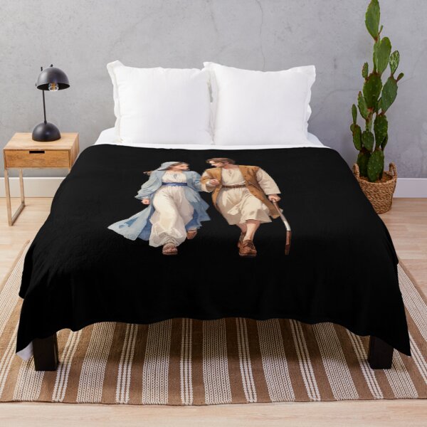 Item preview, Joseph and Mary Walking Together designed and sold by pixclipart.