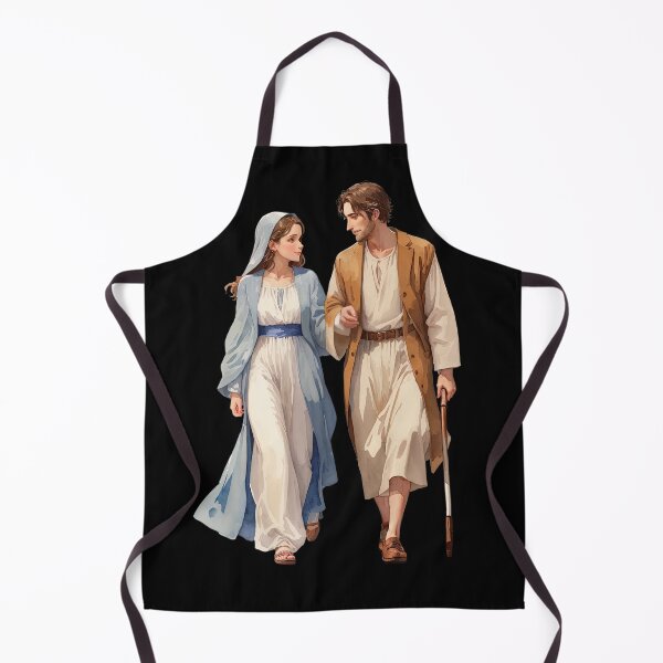 Item preview, Joseph and Mary Walking Together designed and sold by pixclipart.