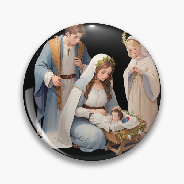 Item preview, Nativity with Baby Jesus designed and sold by pixclipart.