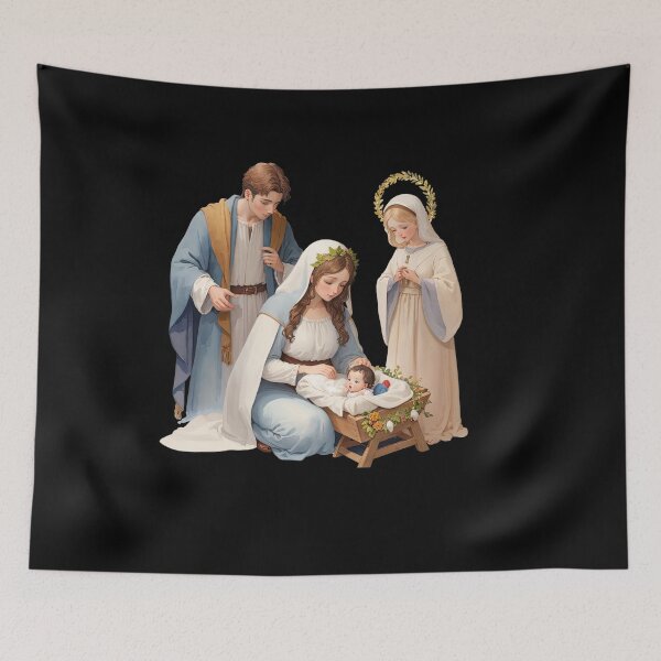 Item preview, Nativity with Baby Jesus designed and sold by pixclipart.