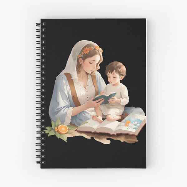 Item preview, Mary Reading to Jesus designed and sold by pixclipart.