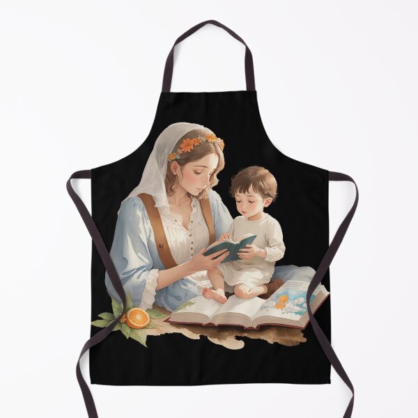 Item preview, Mary Reading to Jesus designed and sold by pixclipart.