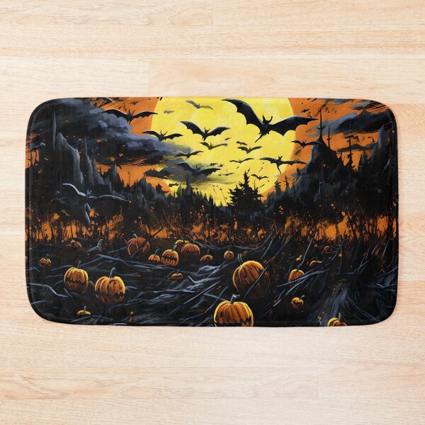 Item preview, Pumpkin Prowl: Winged Silhouettes designed and sold by Viktor Surzhko.
