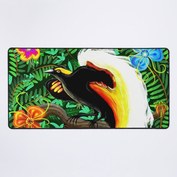 Item preview, Paradise Bird Fire Feathers  designed and sold by BluedarkArt.