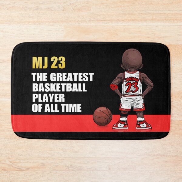 Item preview, MJ appears on the basketball court wearing his No.23 home jersey designed and sold by kgm-puddings.