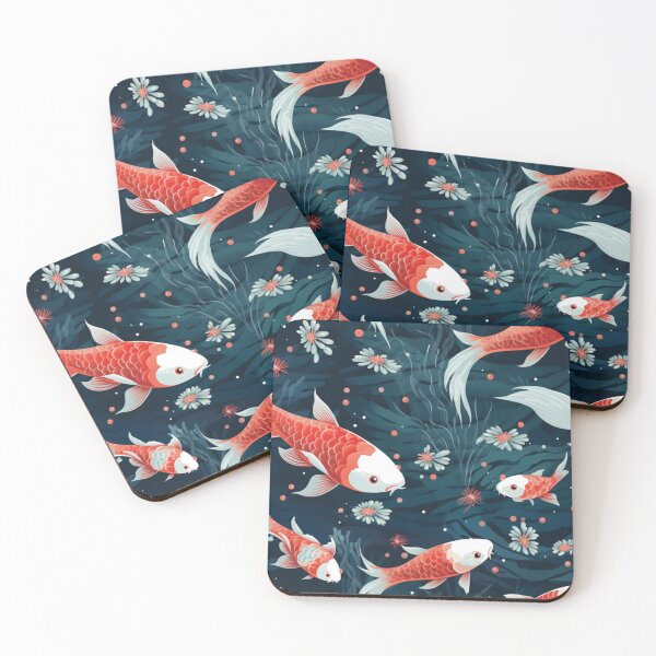 Item preview, Japanese koi fish breaks through the water designed and sold by M9-Linght.