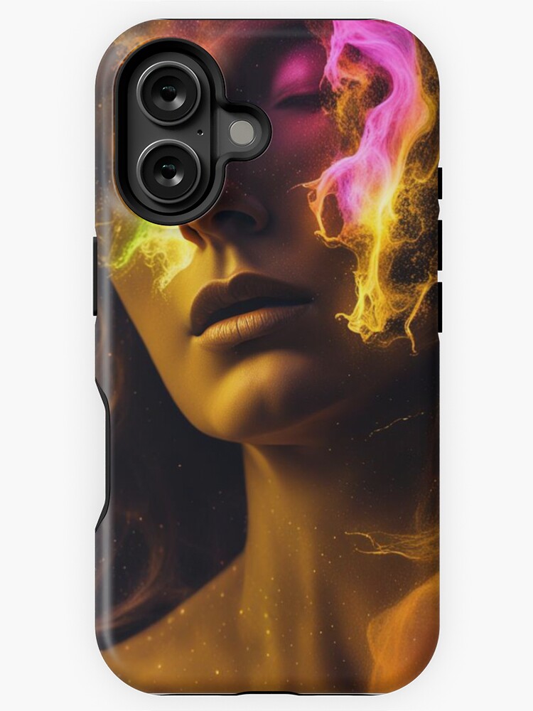 Thumbnail 1 of 4, iPhone Case, Dream in Colour designed and sold by LenCarol.