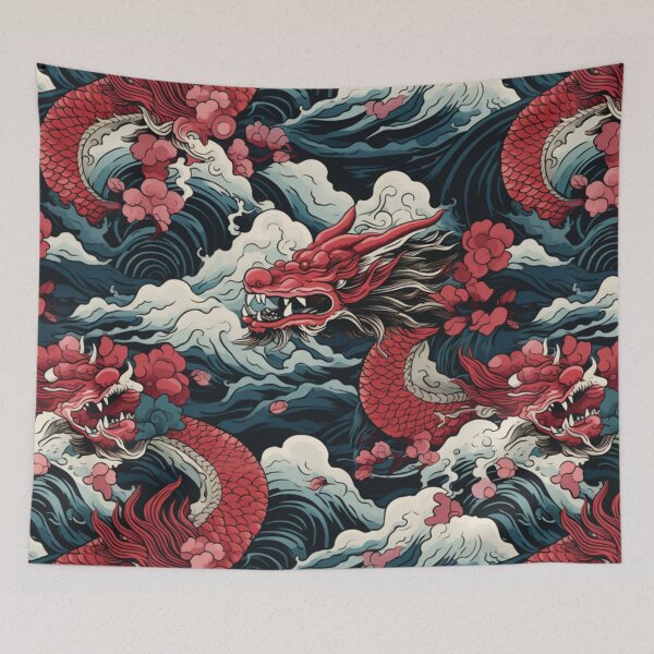 Item preview, Japanese dragon breaks through the water designed and sold by M9-Linght.
