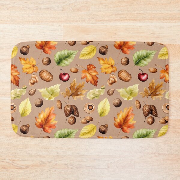 Item preview, The leaves are creating a colorful carpet on the ground. pettern designed and sold by YoulStyle.