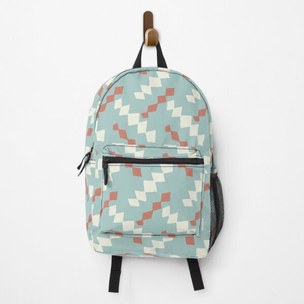 Item preview, Retro Zigzag Array [blue] designed and sold by Aia UENO design.