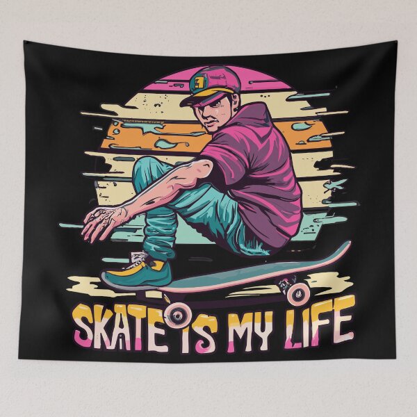 Item preview, Skate Is My Life cool for skaters designed and sold by limos.