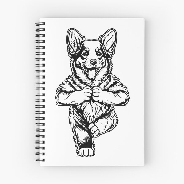 Item preview, Corgi Yoga Puppy Dog Funny Dogs Tree Pose Vrikshasana designed and sold by GrandeDuc.