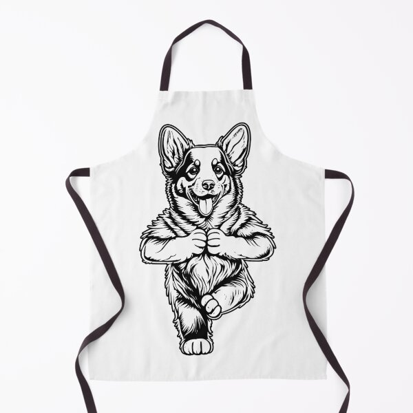 Item preview, Corgi Yoga Puppy Dog Funny Dogs Tree Pose Vrikshasana designed and sold by GrandeDuc.