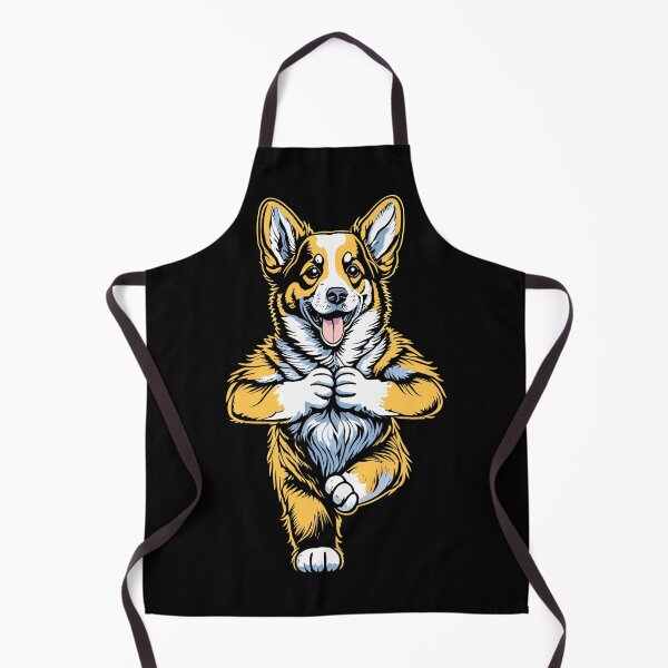 Item preview, Corgi Yoga Puppy Dog Funny Dogs Tree Pose Vrikshasana designed and sold by GrandeDuc.