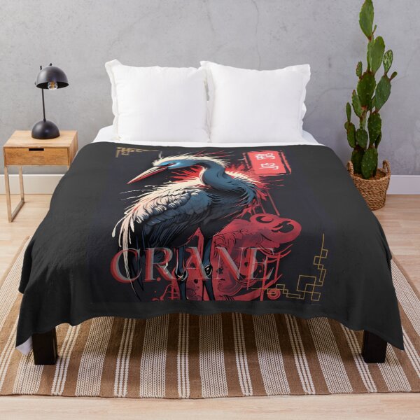 Item preview, Chinese Oriental Crane Painting - Elegant Traditional Artwork designed and sold by saflimbenly.
