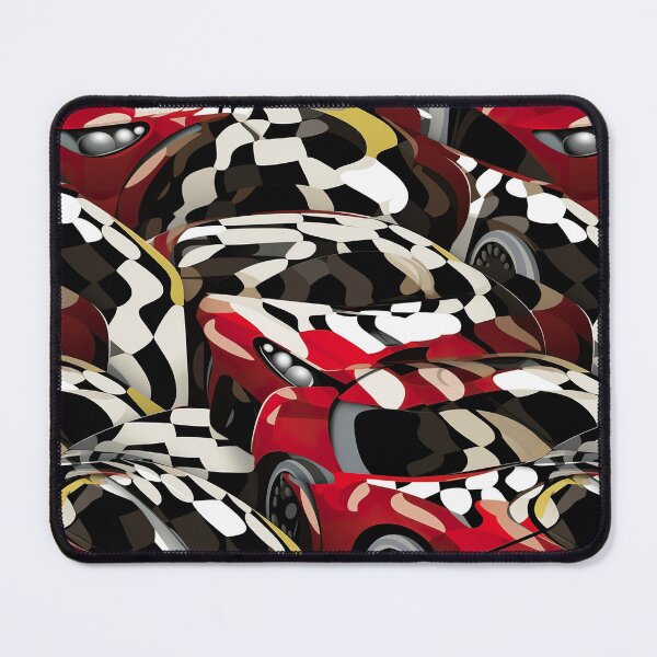 Item preview, Modern design that is reminiscent of three-dimensional cars with pop art patterns designed and sold by Pflugart.