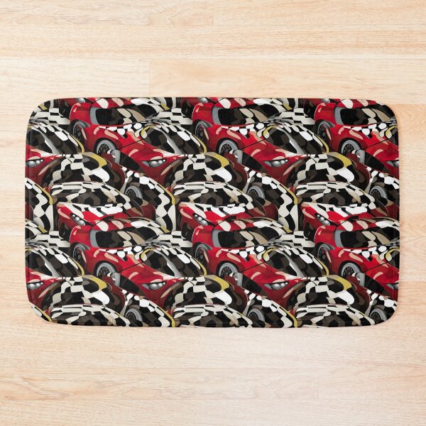 Item preview, Modern design that is reminiscent of three-dimensional cars with pop art patterns designed and sold by Pflugart.