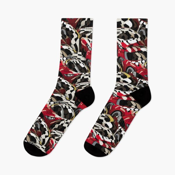 Item preview, Modern design that is reminiscent of three-dimensional cars with pop art patterns designed and sold by Pflugart.