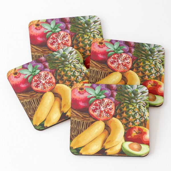 Item preview, Fruit Basket Painting designed and sold by Black-Orc.