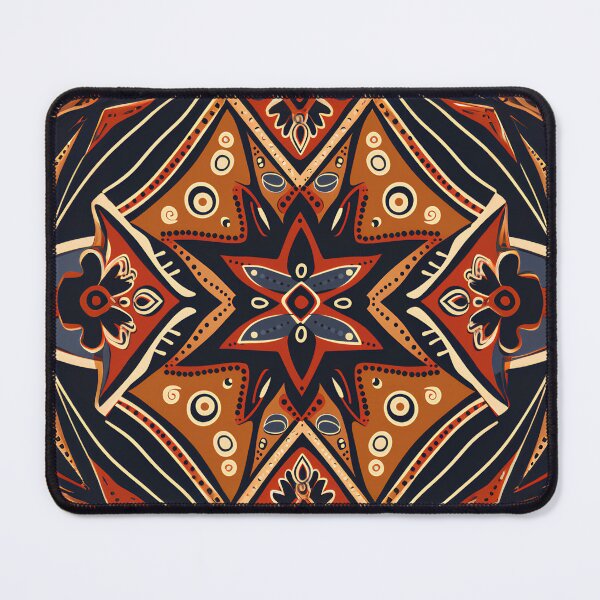 Item preview, indian ethnic geometric pattern designed and sold by in-leggings.