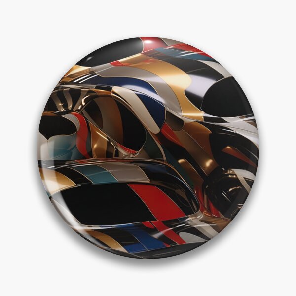 Item preview, Modern design that is reminiscent of three-dimensional cars with pop art patterns designed and sold by Pflugart.