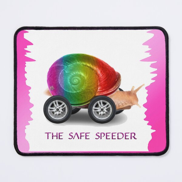 Item preview, The Safe Speeder - Rainbow Fun Toy Snail For Kids (By ACCI) designed and sold by VanyssaGraphics.