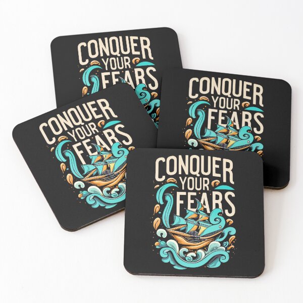 Item preview, Conquer Your Fears Funny Gifts For Motivation designed and sold by CHRIS-POD.