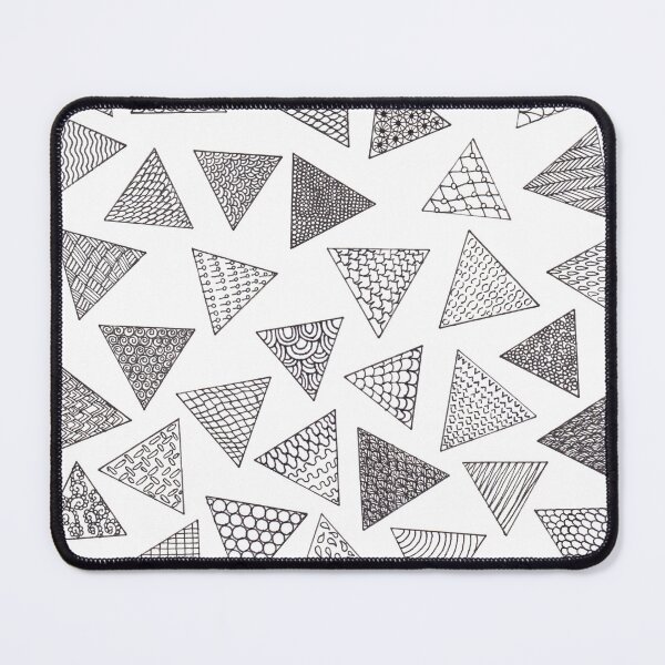 Item preview, Triangles Zentangle designed and sold by DesignPMG.
