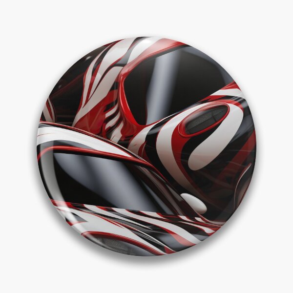 Item preview, Modern design that is reminiscent of three-dimensional cars with pop art patterns designed and sold by Pflugart.
