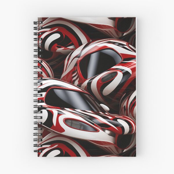 Item preview, Modern design that is reminiscent of three-dimensional cars with pop art patterns designed and sold by Pflugart.
