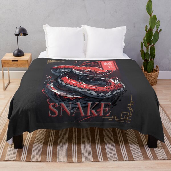 Item preview, Pintura de serpiente oriental china - Obra de arte tradicional serena designed and sold by saflimbenly.