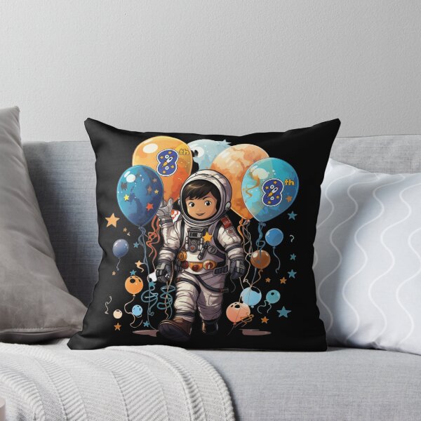 Item preview, Kids 8 Years Old Birthday Boy Astronaut Space 8th b-day designed and sold by UniqueDesignOK.
